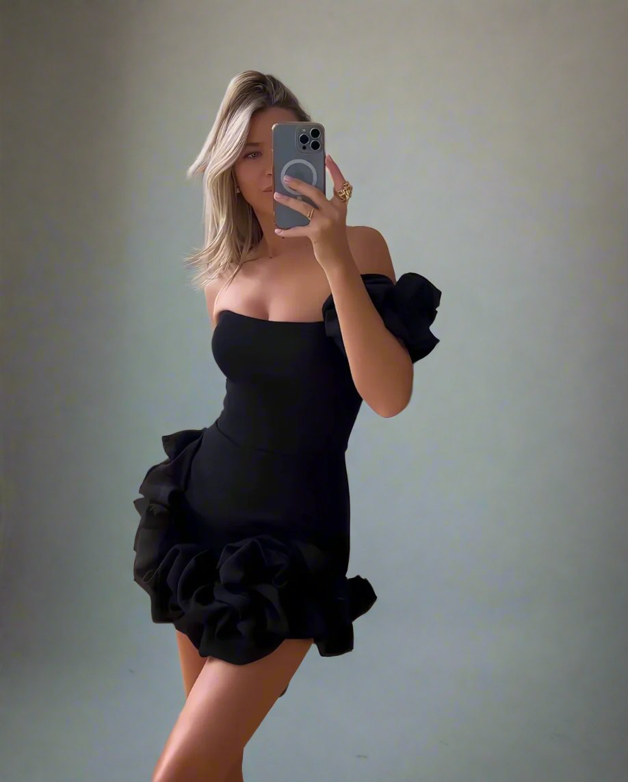 Nicole Mini Flower Dress