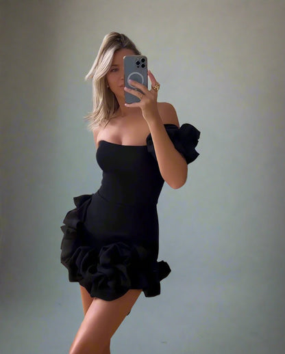 Nicole Mini Flower Dress