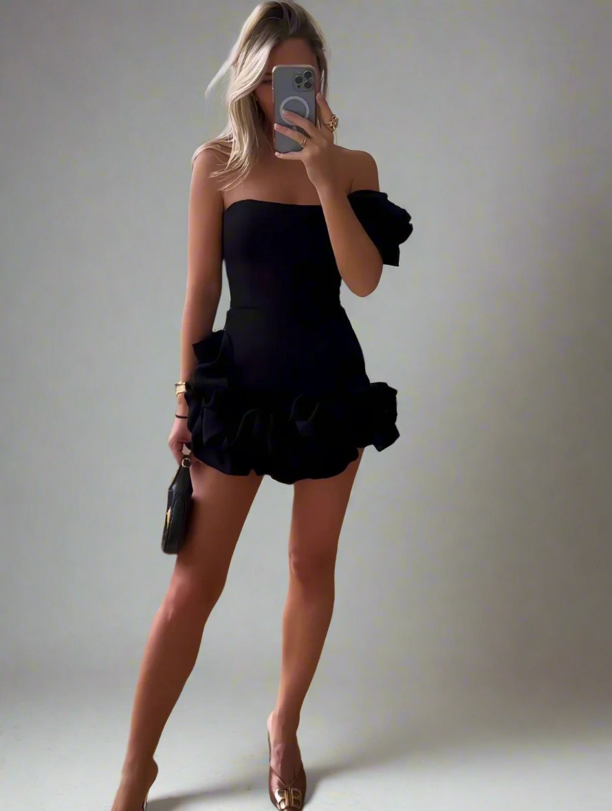 Nicole Mini Flower Dress