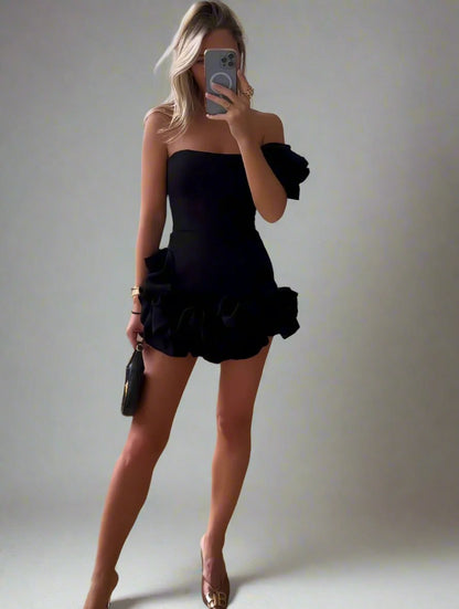 Nicole Mini Flower Dress