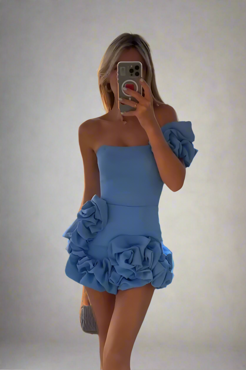 Nicole Mini Flower Dress
