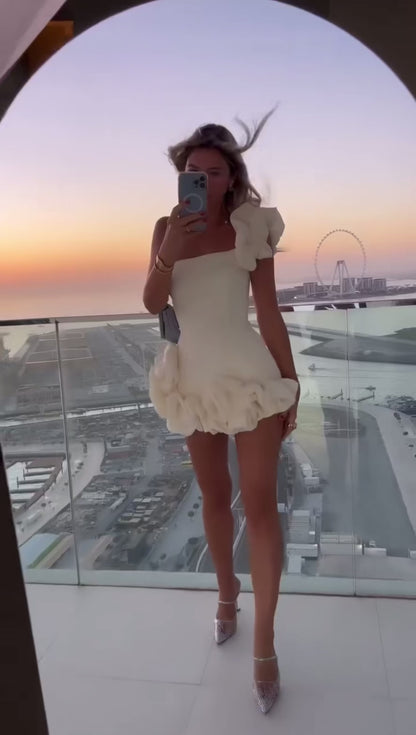 Nicole Mini Flower Dress