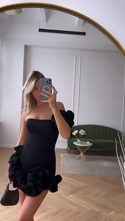 Nicole Mini Flower Dress